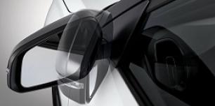 <h4>Electric Folding Mirrors </h4>

<p>Fold and unfolds automatically as driver approaches the car </p>
