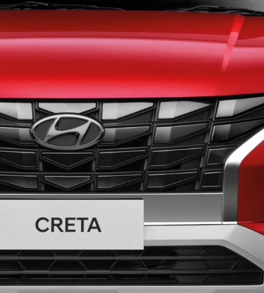 <h4>Parametric Jewel Radiator Grille</h4>

<p>The futuristic and luxurious front grille design of the Creta reflects its premium but robust look like no others.</p>
